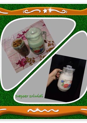 Foto resep Raw almond milk