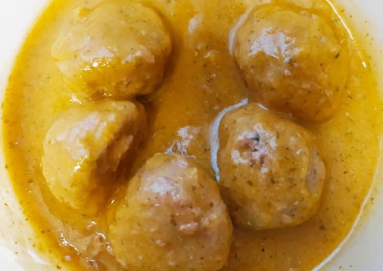 Albóndigas con salsa de cerveza Thermomix