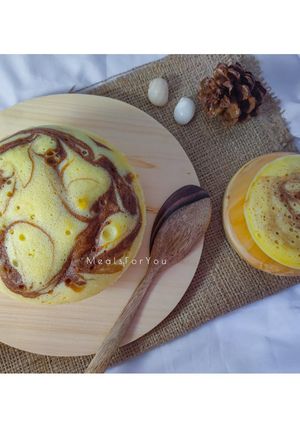 Foto resep Bolu kukus marbel