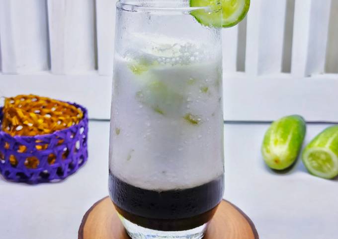 Cara membuat Es Roco Timun Santan Cara membuat Es Roco Timun Santan