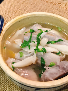 Hình của món Canh khoai môn nấu chao.