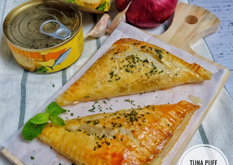 Cara buat Tuna puff pastry Sederhana dan Mudah Dibuat