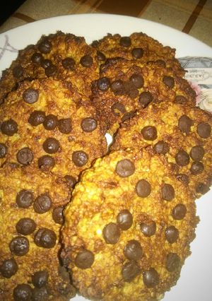 Φωτογραφία της συνταγής Cookies μαύρης σοκολάτας 🍫