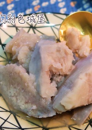 鬆綿香甜『蜜芋頭』三個材料輕鬆用電鍋完成 的食譜成品照片