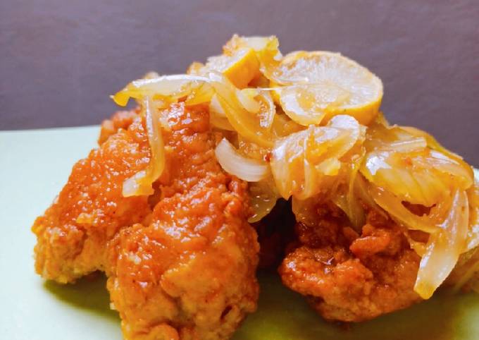 Honey lemon chicken