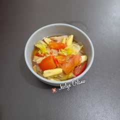 Sayur Asem Pokcoy Kembang Tahu by : Jesslyn Orlane-レシピのメイン写真