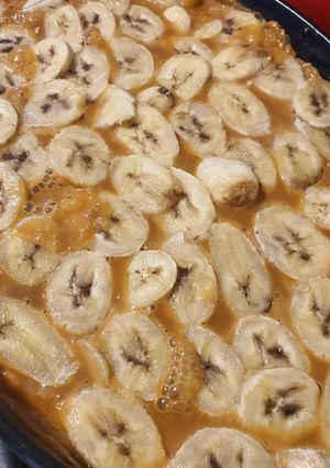 Una foto de Kuchen de plátano