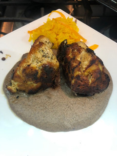 Una foto de Pollo en salsa de frijol negro a la Sonorense
