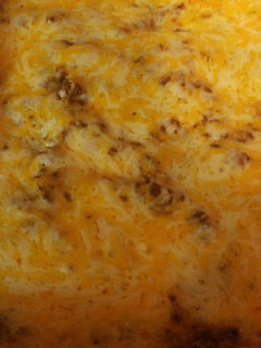 A picture of Cheesy taco fiesta potatoes.