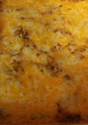A picture of Cheesy taco fiesta potatoes.