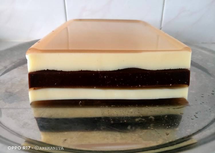 Puding Susu Coklat