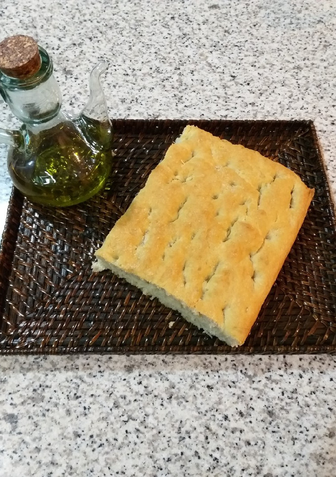 Una foto de Coca de aceite y sal