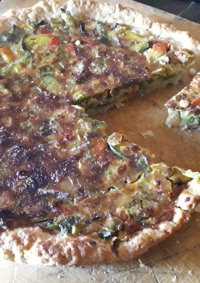 Una foto de Masa de aceite para tarta salada