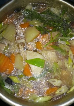Foto resep Sop ayam simpel dan enak 😋
