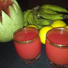 A picture of Watermelon juice.