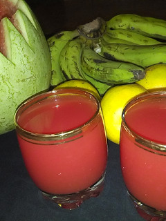 A picture of Watermelon juice.