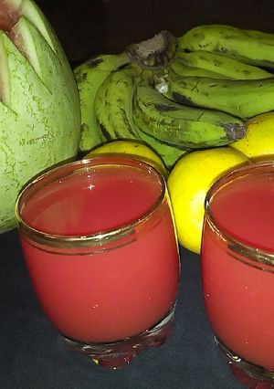 A picture of Watermelon juice.