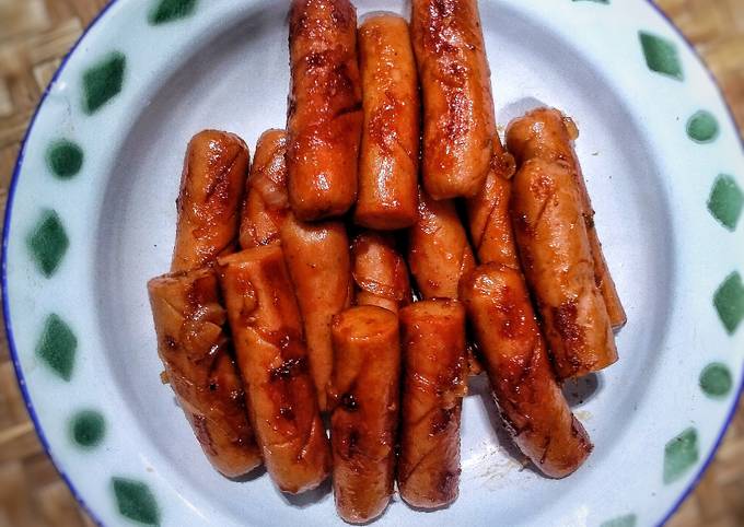 Resep Sosis Bakar Saus Bbq Homemade Oleh Berlian Soewandono Cookpad