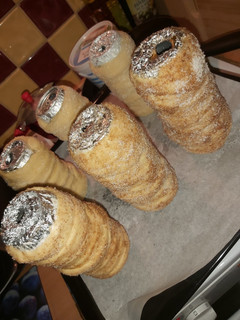 Kürtöskalács sütőben💖 recept fotója