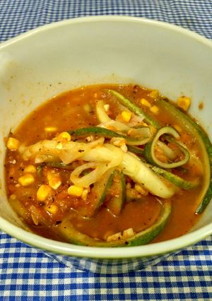 Foto resep Cucumber Noodles (Cuddles) dengan Saus Bolognese (Tanpa MSG)