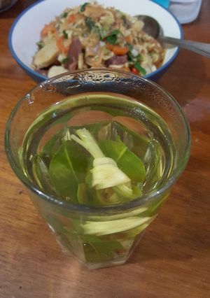 Foto resep Wedang sereh daun jeruk purut