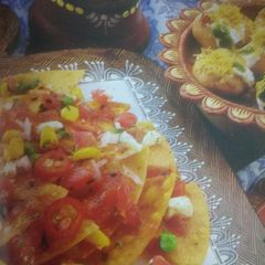 Khakra chaat A picture of Khakra chaat.