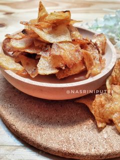 Foto resep Kering Kentang Pedas Manis (Tanpa Kapur Sirih)
