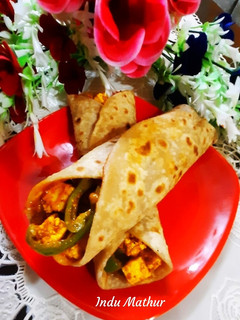 पनीर टिक्का रोल (Paneer Tikka Roll) recipe in hindi रेसिपी मुख्य फोटो