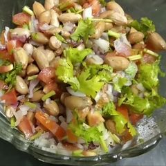 A picture of Peanut salad.