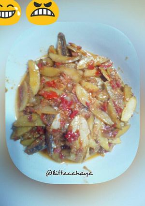 Foto resep Jengkol sambal ikan asin