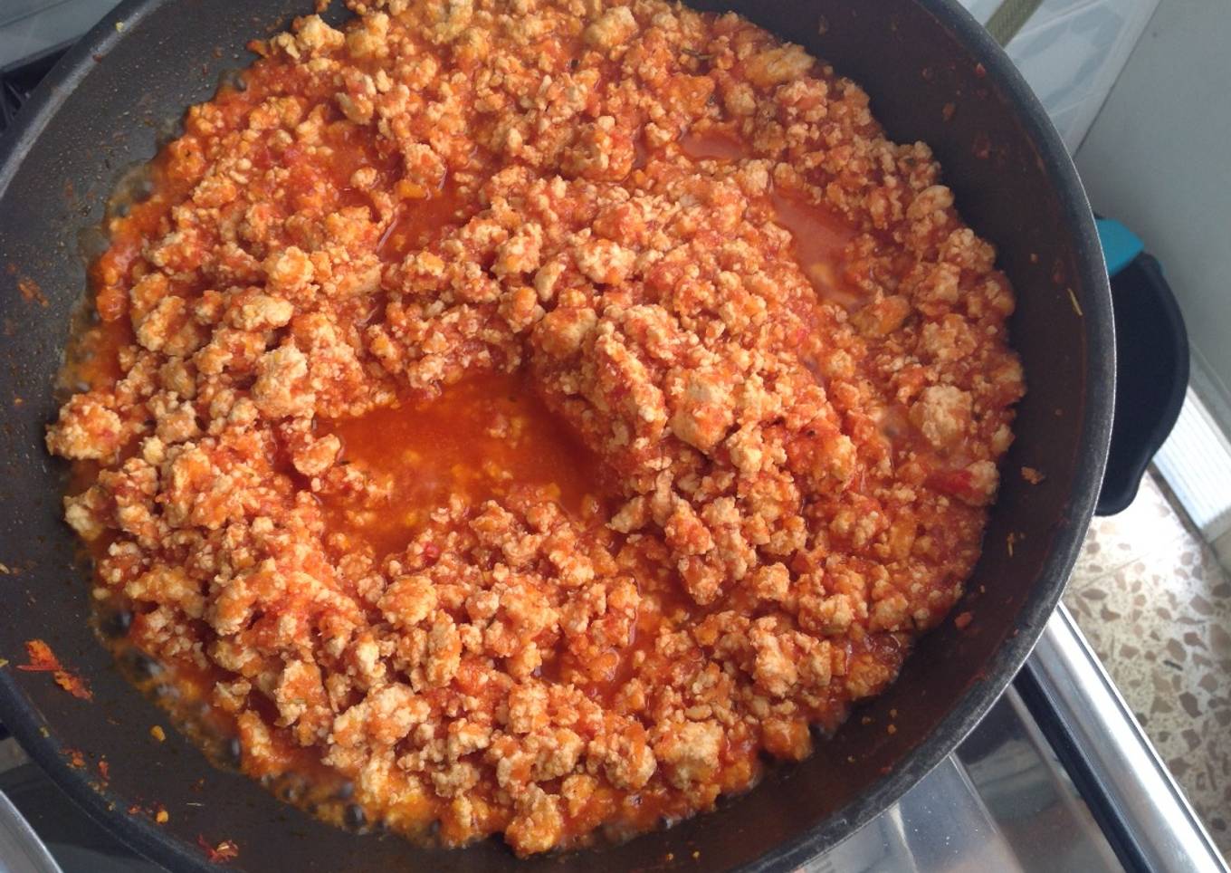 Salsa boloñesa de pollo