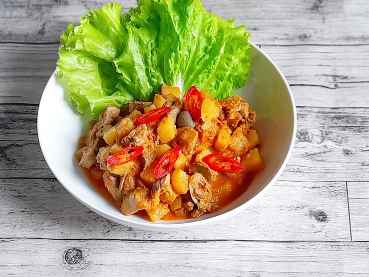 Cara Sederhana Membikin Resep  27. Sambal goreng ati ampela yang Enak Banget, Enak Banget