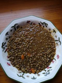 Una foto de Lentejas vegetales