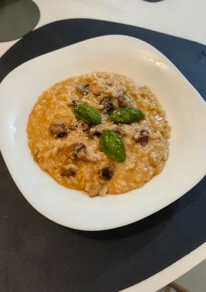Una foto de Risotto de Hongos