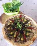 Tarta hojaldrada de sardinas