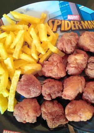 Una foto de Pop corn chicken👍🇵🇪