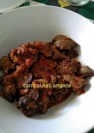 Foto resep Sambal hati ampela
