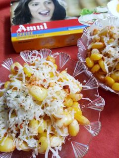 ચીઝી કોર્ન બાઉલ(cheese corn bowul recipe in Gujarati) રેસીપી મુખ્ય ફોટો