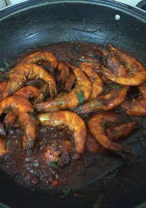 Foto resep Udang goreng Kam Heong