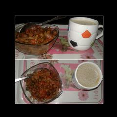 A picture of Stir fried Kala Chana.