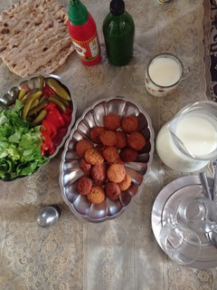 عکسی از دستور فلافل 😋