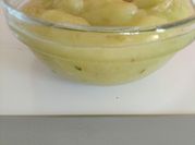 Una foto de postre de melon