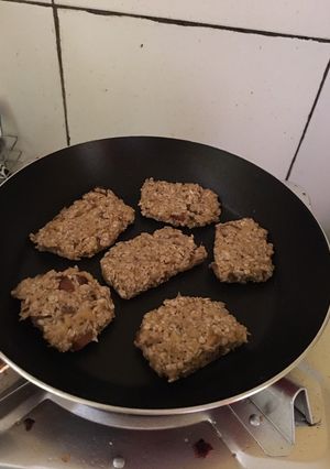 Foto resep Banana Oat Cookies Tanpa Oven