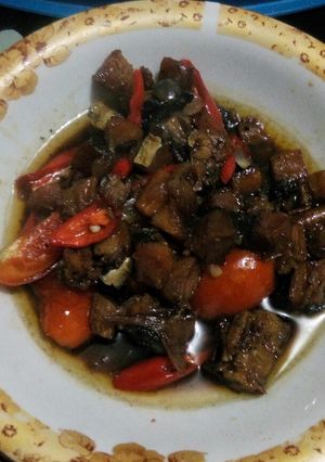 Foto resep Asem manis telang