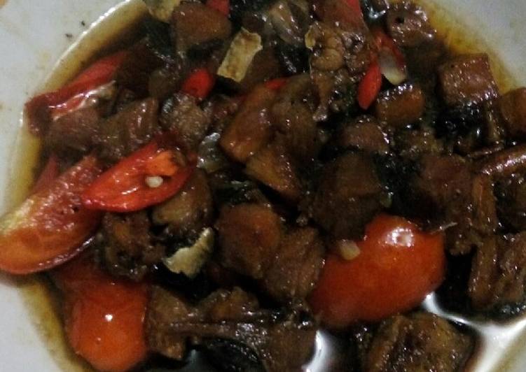 Resep Asem manis telang, Sempurna