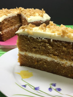 Una foto de Tarta de zanahoria o Carrot Cake