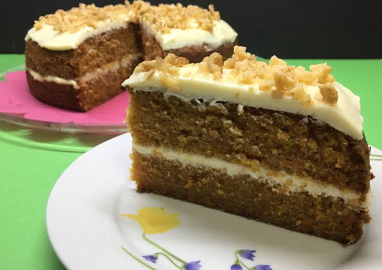 Tarta de zanahoria o Carrot Cake