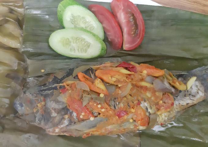 Resep Pepes Ikan Mas Pedas Oleh Dewi Utami Cookpad