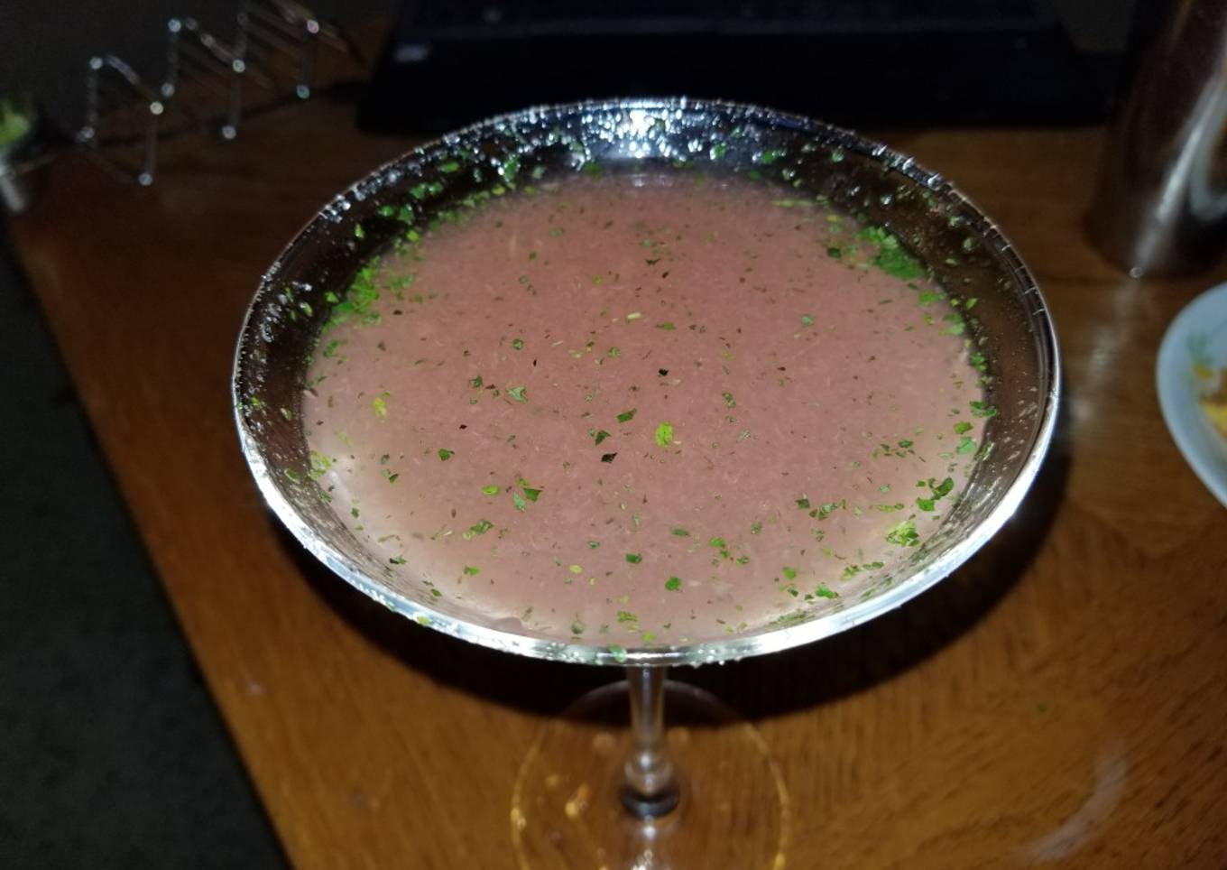 Watermelon Cucumber Mint Martini