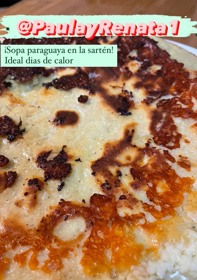 Una foto de Sopa Paraguaya en la Sartén
